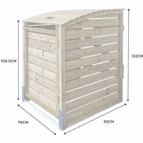 CÉMONJARDIN Cache Poubelle Manille – Image 3