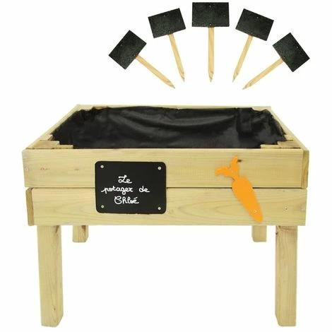 CÉMONJARDIN Potager Sur Pieds En Bois Traité Pour Enfant