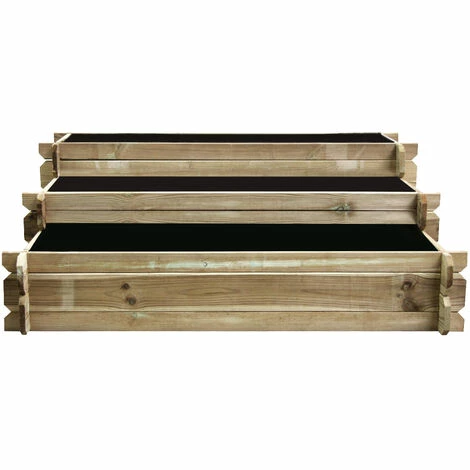 CÉMONJARDIN Carré Potager En Bois à étages - Petit Modèle – Image 5