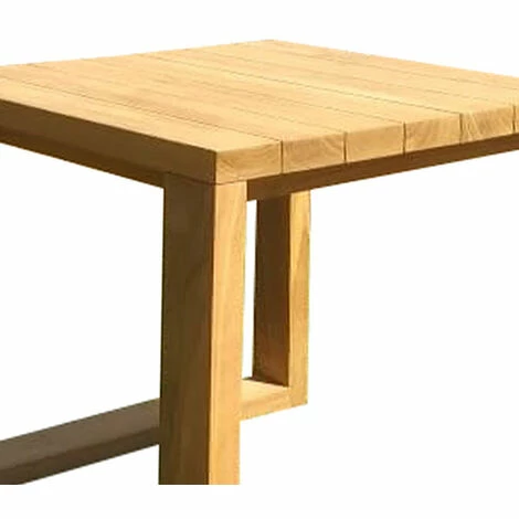 CÉMONJARDIN Table Basse D'appoint Fuerteventura En Teck Grade C – Image 3