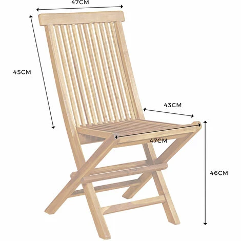 CÉMONJARDIN Salon De Jardin En Teck Grade C Lombok : Table Ovale + 8 Chaises – Image 3