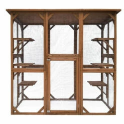 CÉMONJARDIN Parc à Chats En Bois