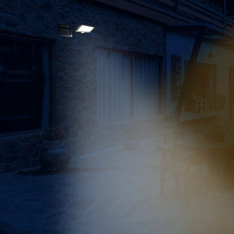 CÉMONJARDIN Projecteur Solaire Extérieur Avec Détecteur De Mouvement – Image 3