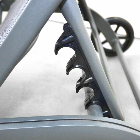 CÉMONJARDIN Lot De 2 Bains De Soleil Seattle Gris - Alu Et Textilène – Image 4