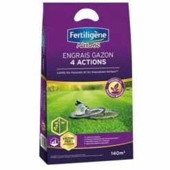 FERTILIGENE - Engrais Gazon 4 Actions 5.6kg 140m² /nc
