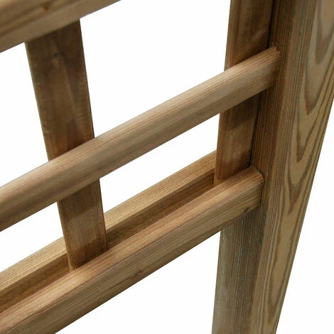 CÉMONJARDIN Arche De Jardin Droite En Bois Traité, Primo – Image 3