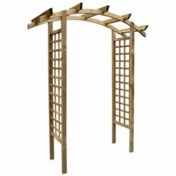 CÉMONJARDIN Arche De Jardin En Arc En Bois Traité, Primo