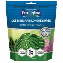 FERTILIGENE - Engrais Osmocote Plantes Vertes Et Fleuries 25 Dés